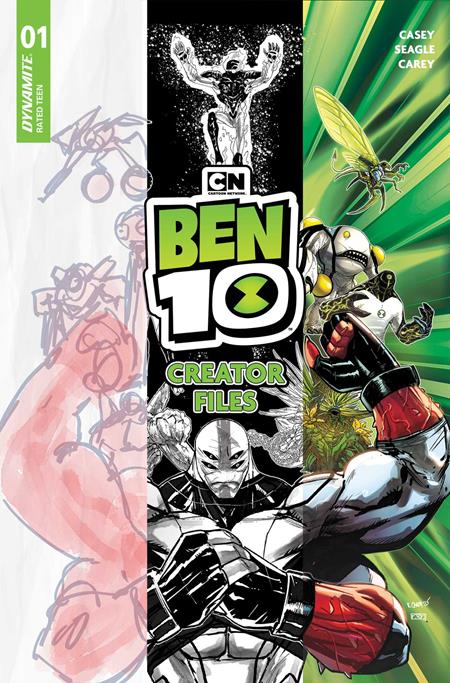 BEN 10 #1 CREATOR FILES (ONE SHOT) CVR A ROBERT CAREY ISBN: 72513036768601011 - FOC DATE: 9/13/26  - Release Date: 10/7/26