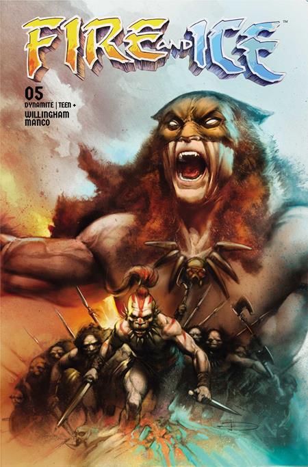 FIRE AND ICE #5 CVR B LEONARDO MANCO VAR ISBN: 72513033059805021 - FOC DATE: 10/4/26  - Release Date: 10/28/26