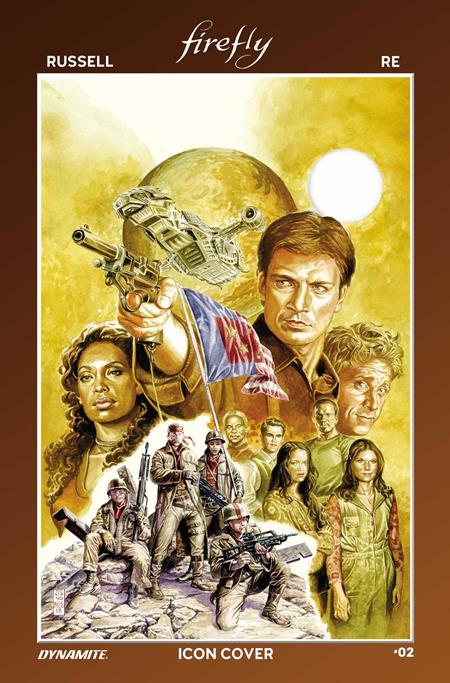 FIREFLY #2 CVR F JG JONES ICON VAR ISBN: 72513036344202061 - FOC DATE: 9/20/26  - Release Date: 10/14/26