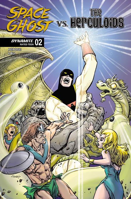SPACE GHOST VS THE HERCULOIDS #2 CVR E TOM RANEY VAR ISBN: 72513036737202051 - FOC DATE: 9/27/26  - Release Date: 10/21/26