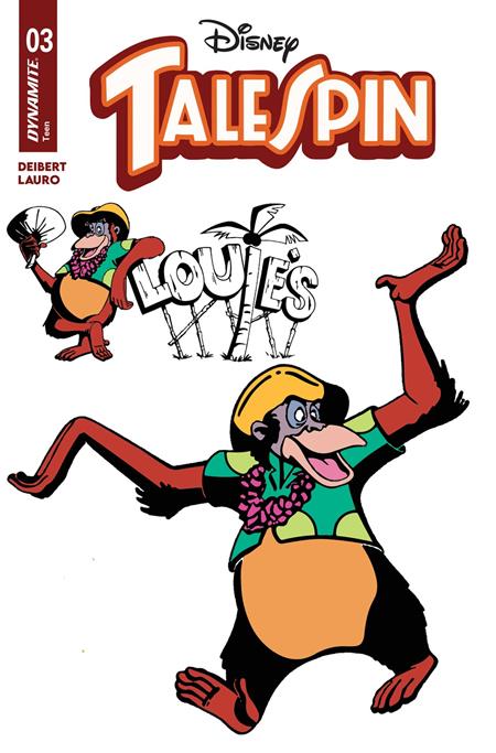 TALESPIN #3 CVR D CHARACTER DESIGN ART VAR ISBN: 72513036660303041 - FOC DATE: 9/27/26  - Release Date: 10/21/26