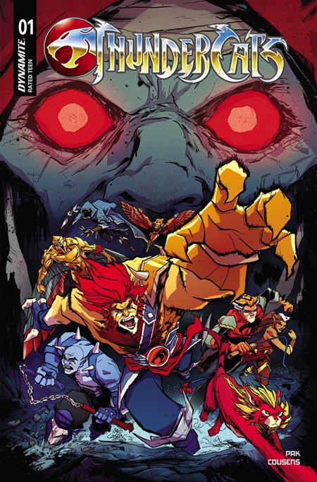 THUNDERCATS (2026) #1 CVR B DAVID COUSENS VAR ISBN: 72513036767901021 - FOC DATE: 9/13/26  - Release Date: 10/7/26
