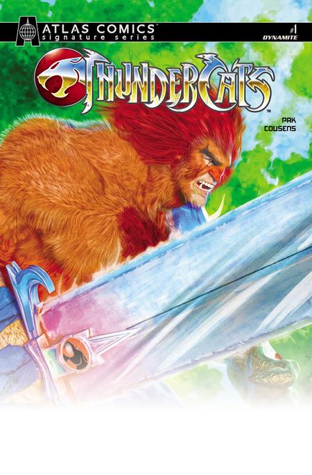 THUNDERCATS (2026) #1 CVR J MARK SPEARS ATLAS EDITION SIGNED BY GREG PAK VAR ISBN: 72513036767901101 - FOC DATE: 9/13/26  - Release Date: 10/21/26