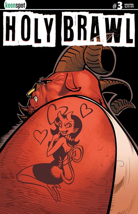 HOLY BRAWL #3 (OF 5) CVR B ATHILA FABBIO HOLOFOIL VAR ISBN: 60283502323200321 - FOC DATE: 8/30/26  - Release Date: 10/7/26