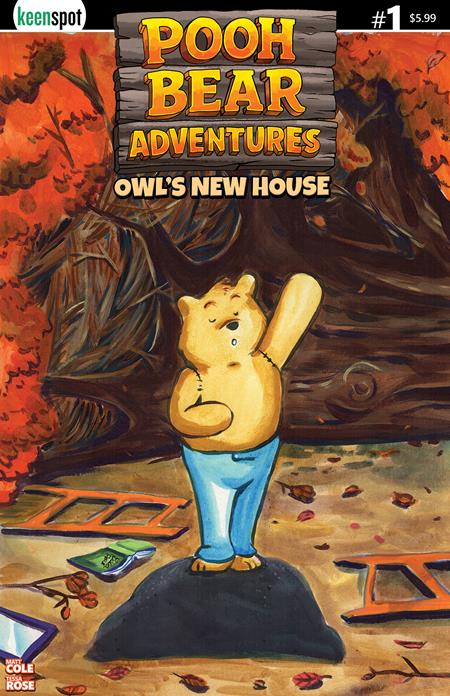 POOH BEAR ADVENTURES OWLS NEW HOUSE #1 (ONE SHOT) CVR B TESSA ROSE POOH RAISES PAW VAR ISBN: 60283502351500121 - FOC DATE: 9/6/26  - Release Date: 10/28/26