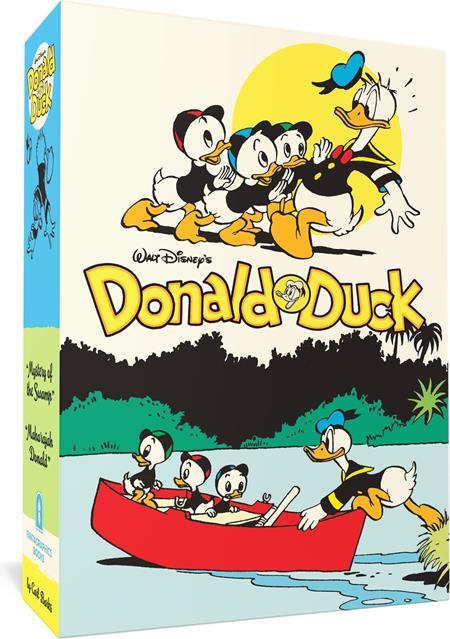 WALT DISNEYS DONALD DUCK GIFT BOX SET MYSTERY OF THE SWAMP & MAHARAJAH DONALD VOLS 03 & 04 HC ISBN: 979887500283056999 - FOC DATE: 9/13/26  - Release Date: 11/18/26