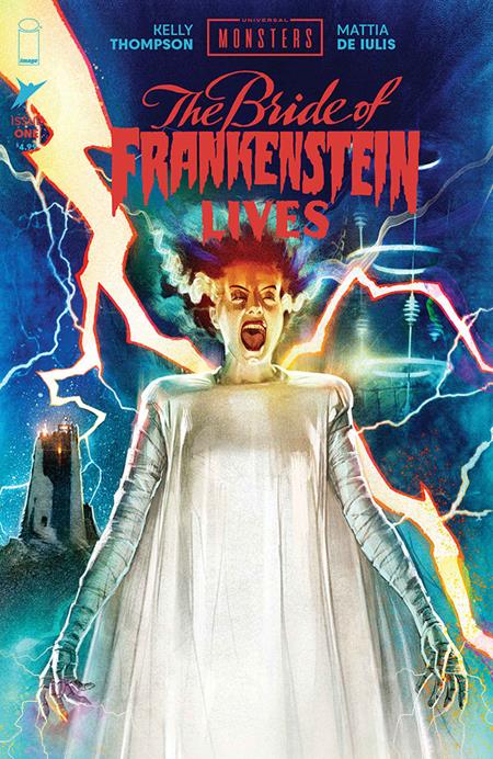 UNIVERSAL MONSTERS BRIDE OF FRANKENSTEIN LIVES #1 (OF 4) CVR B JOSHUA MIDDLETON VAR ISBN: 70985304888600121 - FOC DATE: 9/27/26  - Release Date: 10/28/26