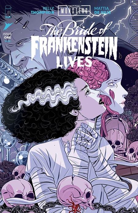 UNIVERSAL MONSTERS BRIDE OF FRANKENSTEIN LIVES #1 (OF 4) CVR D LUANA VECCHIO CONNECTING VAR ISBN: 70985304888600141 - FOC DATE: 9/27/26  - Release Date: 10/28/26