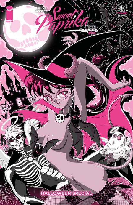 MIRKA ANDOLFOS SWEET PAPRIKA BLACK WHITE & PINK HALLOWEEN SPECIAL #1 (OF 2) CVR C MARCO ALBIERO VAR (MR) ISBN: 70985304892300131 - FOC DATE: 9/27/26  - Release Date: 10/21/26