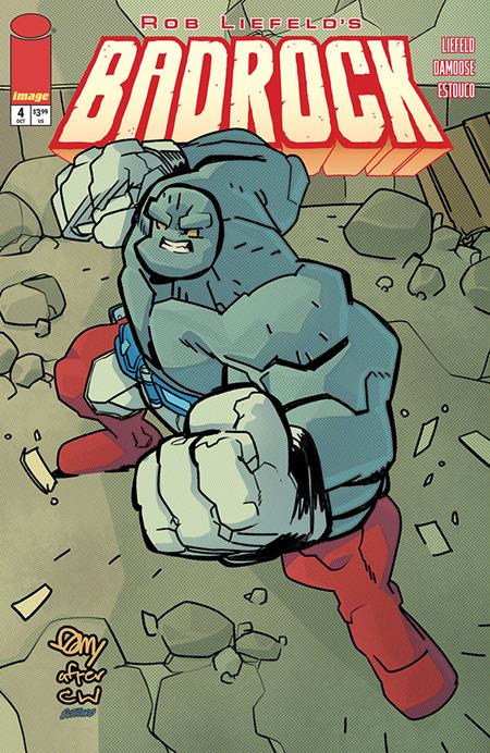 BADROCK #4 CVR A SETH DAMOOSE ISBN: 70985304712400411 - FOC DATE: 10/4/26  - Release Date: 10/28/26