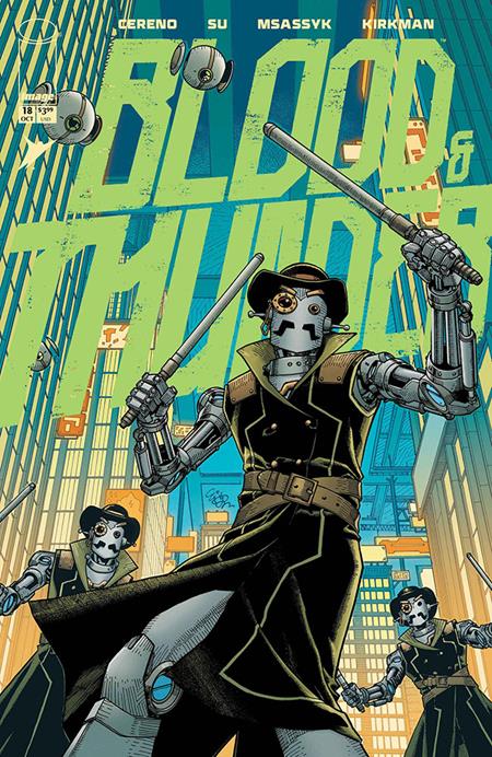 BLOOD & THUNDER #18 CVR A EJ SU & DEE CUNNIFFE (MR) ISBN: 70985304317101811 - FOC DATE: 9/20/26  - Release Date: 10/14/26