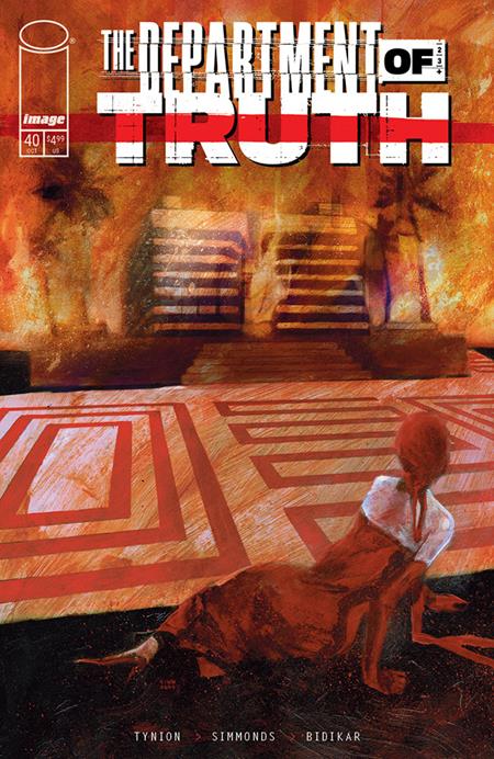 DEPARTMENT OF TRUTH #40 CVR A MARTIN SIMMONDS (MR) ISBN: 70985303032404011 - FOC DATE: 10/4/26  - Release Date: 10/28/26