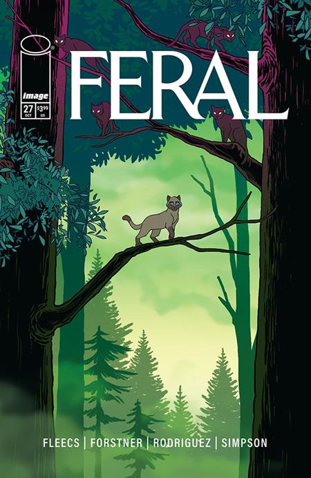 FERAL #27 CVR A TONY FLEECS & TRISH FORSTNER ISBN: 70985303949502711 - FOC DATE: 10/4/26  - Release Date: 10/28/26