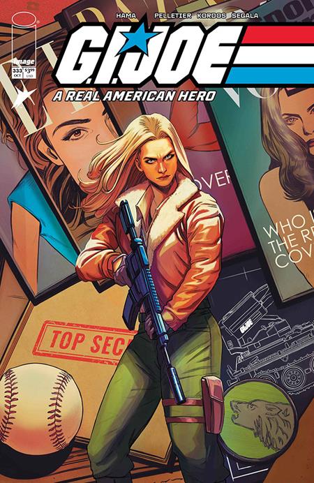 GI JOE A REAL AMERICAN HERO #333 CVR C NIMIT MALAVIA SECRET DOSSIER VAR ISBN: 70985303878833331 - FOC DATE: 9/20/26  - Release Date: 10/14/26