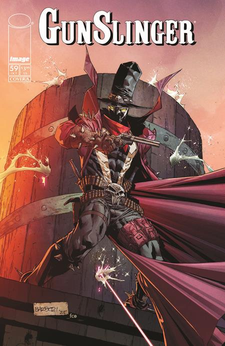 GUNSLINGER SPAWN #59 CVR A CARLO BARBERI ISBN: 70985303221205911 - FOC DATE: 9/27/26  - Release Date: 10/21/26