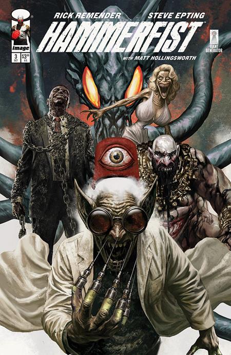 HAMMERFIST #3 CVR A STEVE EPTING (MR) ISBN: 70985304826800311 - FOC DATE: 10/4/26  - Release Date: 10/28/26