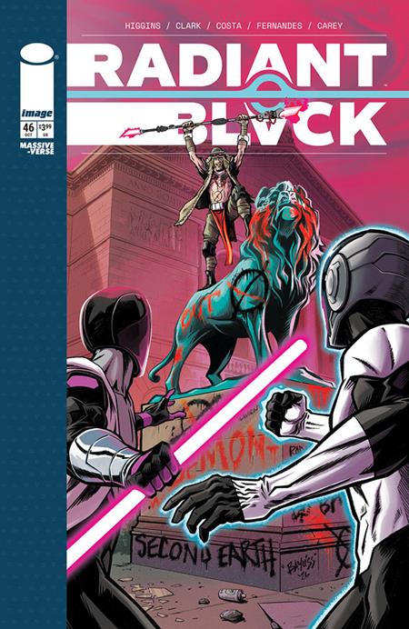 RADIANT BLACK #46 CVR A DANIEL BAYLISS ISBN: 70985303068304611 - FOC DATE: 10/4/26  - Release Date: 10/28/26