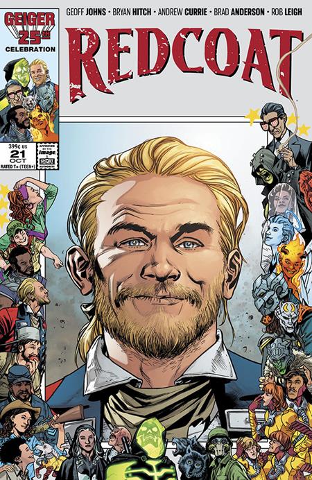REDCOAT #21 CVR B BRYAN HITCH & BRAD ANDERSON GEIGER #25 ANNIVERSARY VAR ISBN: 70985303967902121 - FOC DATE: 9/27/26  - Release Date: 10/21/26