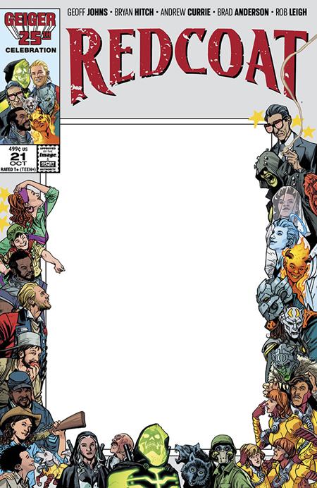 REDCOAT #21 CVR C BLANK SKETCH VAR ISBN: 70985303967902131 - FOC DATE: 9/27/26  - Release Date: 10/21/26