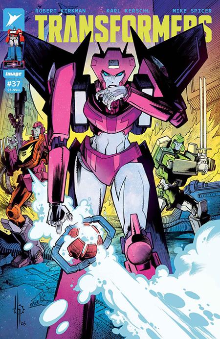 TRANSFORMERS #37 CVR A JASON HOWARD ISBN: 70985303861003711 - FOC DATE: 9/20/26  - Release Date: 10/14/26