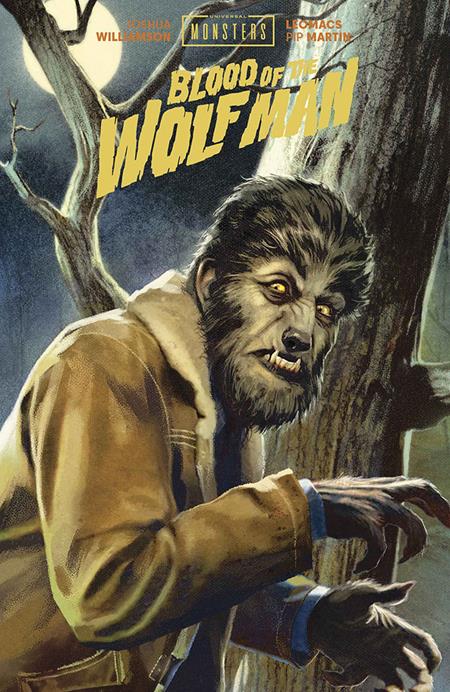 UNIVERSAL MONSTERS BLOOD OF THE WOLF MAN HC DIRECT MARKET EXCLUSIVE JOSHUA MIDDLETON CVR (MR) ISBN: 978153436239052499 - FOC DATE: 9/6/26  - Release Date: 1/20/27