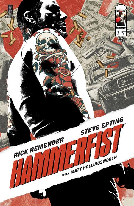 HAMMERFIST #1 3RD PTG (MR) ISBN: 70985304826800113 - FOC DATE: 9/27/26  - Release Date: 10/21/26