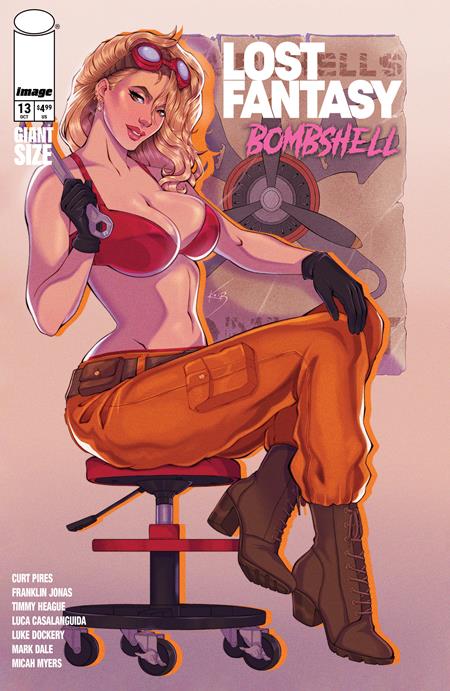 LOST FANTASY #13 CVR H KATT BLANCHETTE BOMBSHELL VAR ISBN: 70985304284601381 - FOC DATE: 10/4/26  - Release Date: 10/28/26
