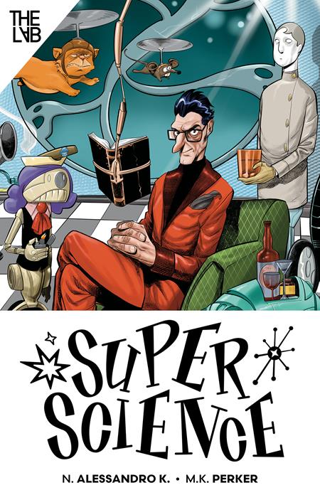 SUPER SCIENCE TP VOL 01 (THE LAB PORTABLE EDITION) ISBN: 978196422630950999 - FOC DATE: 9/20/26  - Release Date: 10/14/26