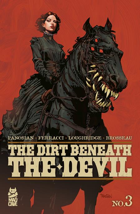 DIRT BENEATH THE DEVIL #3 (OF 4) CVR A DAN PANOSIAN ISBN: 60196140539403011 - FOC DATE: 9/13/26  - Release Date: 10/7/26