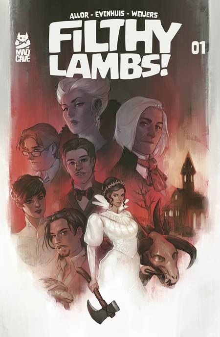 FILTHY LAMBS #1 (OF 5) CVR B MEGHAN HETRICK VAR ISBN: 60196140547901021 - FOC DATE: 9/27/26  - Release Date: 10/21/26