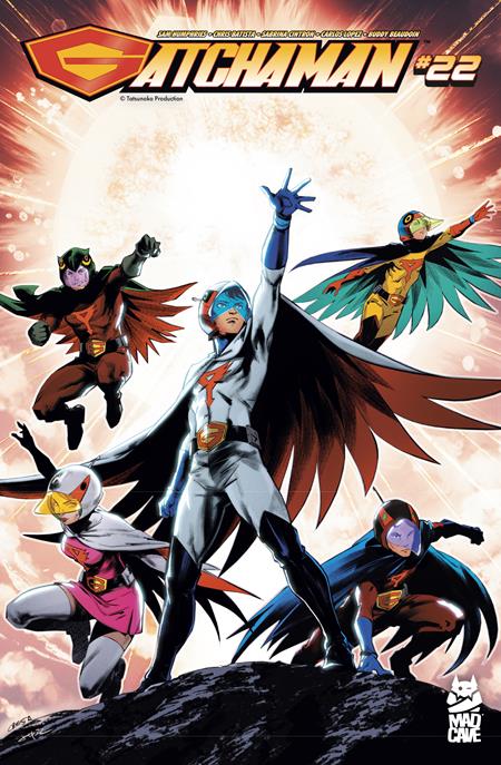 GATCHAMAN #22 CVR B MARIKA CRESTA CARLOS LOPEZ VAR ISBN: 60194704601602221 - FOC DATE: 10/4/26  - Release Date: 10/28/26