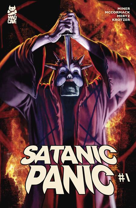 SATANIC PANIC #1 (OF 4) CVR D JUSTIN COFFEE GLOW IN THE DARK VAR ISBN: 60196140548601041 - FOC DATE: 10/4/26  - Release Date: 10/28/26