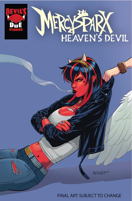 MERCY SPARX HEAVENS DEVIL #1 CVR D MATT MERHOFF VAR (MR) ISBN: 68267062744400141 - FOC DATE: 9/6/26  - Release Date: 10/21/26