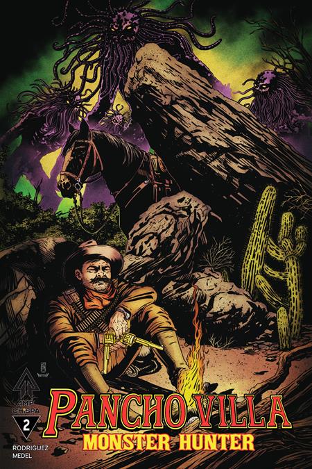 PANCHO VILLA MONSTER HUNTER #2 (OF 3) CVR B CHEMA VAR ISBN: 78430055766100221 - FOC DATE: 9/6/26  - Release Date: 10/14/26