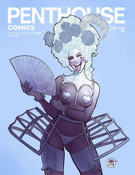 PENTHOUSE COMICS (2027) #1 CVR A CAMERON STEWART RISQUE (MR) ISBN: 76353246367400111 - FOC DATE: 8/30/26  - Release Date: 10/7/26