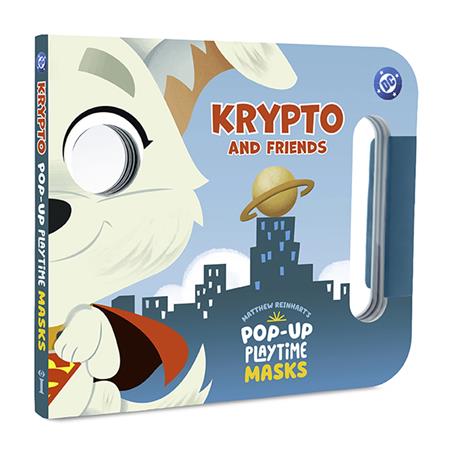 POP-UP PLAYTIME MASKS HC DC KRYPTO AND FRIENDS ISBN: 979833740475251699 - FOC DATE: 8/30/26  - Release Date: 10/7/26