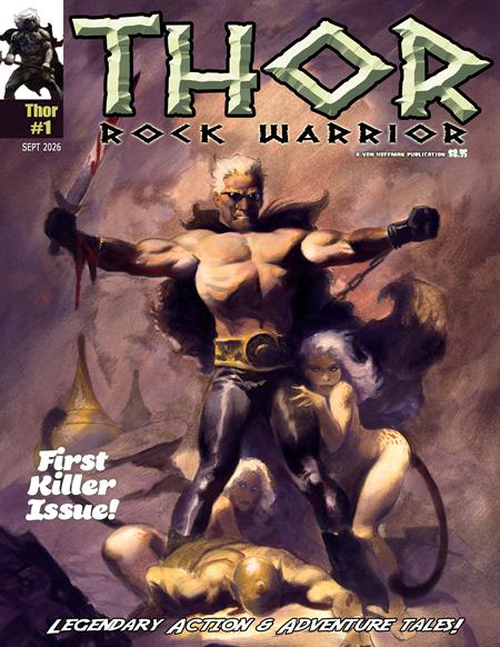 THOR THE ROCK WARRIOR MAGAZINE #1 ISBN: 76353244337900111 - FOC DATE: 8/30/26  - Release Date: 10/7/26
