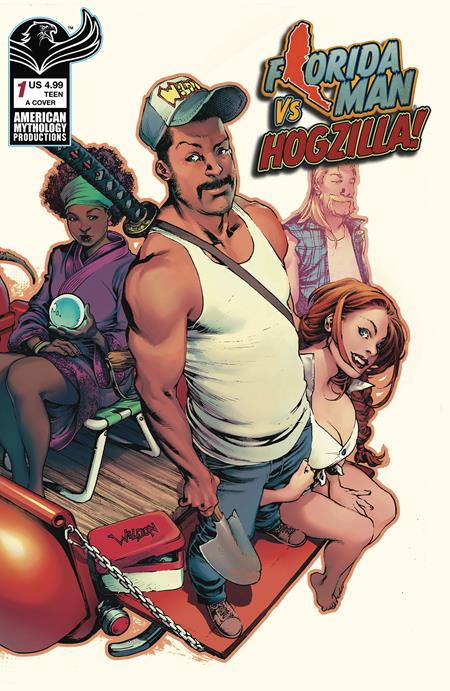 FLORIDA MAN #1 SIGNED BY MIKE BARON WITH PROMO POSTER ISBN: 78200334610000111 - FOC DATE: 9/27/26  - Release Date: 10/28/26