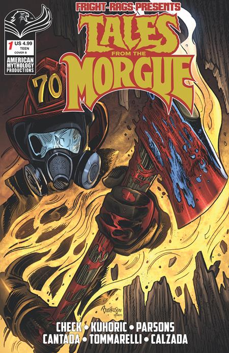 FRIGHT RAGS PRESENTS TALES FROM THE MORGUE #1 (ONE SHOT) CVR B BUZ HASSON VAR ISBN: 78200334608700121 - FOC DATE: 9/27/26  - Release Date: 10/28/26