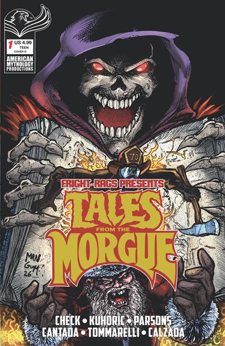 FRIGHT RAGS PRESENTS TALES FROM THE MORGUE #1 (ONE SHOT) CVR D GABRIEL MANGUM VAR ISBN: 78200334608700141 - FOC DATE: 9/27/26  - Release Date: 10/28/26