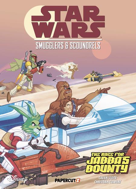 STAR WARS SMUGGLERS AND SCOUNDRELS HC VOL 01 RACE FOR JABBAS BOUNTY ISBN: 978154583647751999 - FOC DATE: 9/13/26  - Release Date: 10/7/26