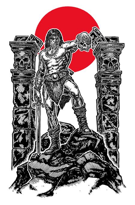 CONAN THE BARBARIAN TIDES OF THE TYRANT KING #2 (OF 4) CVR F MICAH ULRICH VIRGIN FOIL VAR (MR) ISBN: 65946000603100261 - FOC DATE: 9/13/26  - Release Date: 10/21/26