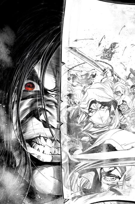 DIABLO DAWN OF HATRED #1 SDCC EXCLUSIVE DEV PRAMANIK INKS PLUS TRADING CARD VAR (MR) ISBN: 65946021576100191 - FOC DATE: 9/13/26  - Release Date: 10/7/26