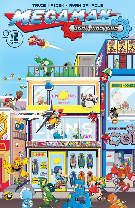 MEGA MAN GEAR MASTERS #2 (OF 5) CVR B TAVIS MAIDEN VAR ISBN: 85534800171000221 - FOC DATE: 9/13/26  - Release Date: 10/28/26