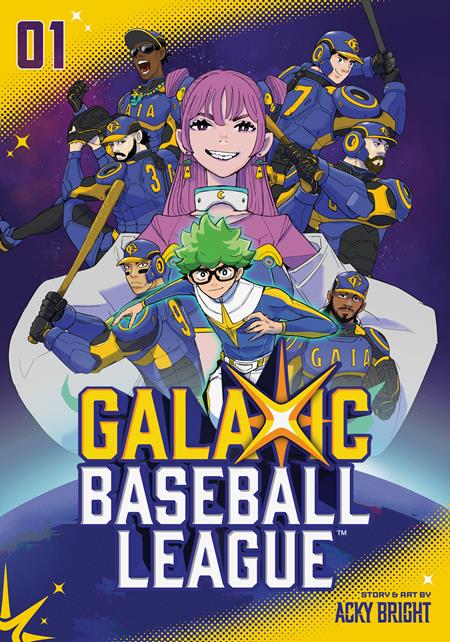 GALAXIC BASEBALL LEAGUE TP VOL 01 ISBN: 978197477258251499 - FOC DATE: 8/30/26  - Release Date: 10/14/26