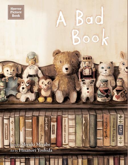 HORROR PICTURE BOOK HC A BAD BOOK ISBN: 978197476248451999 - FOC DATE: 8/30/26  - Release Date: 10/7/26
