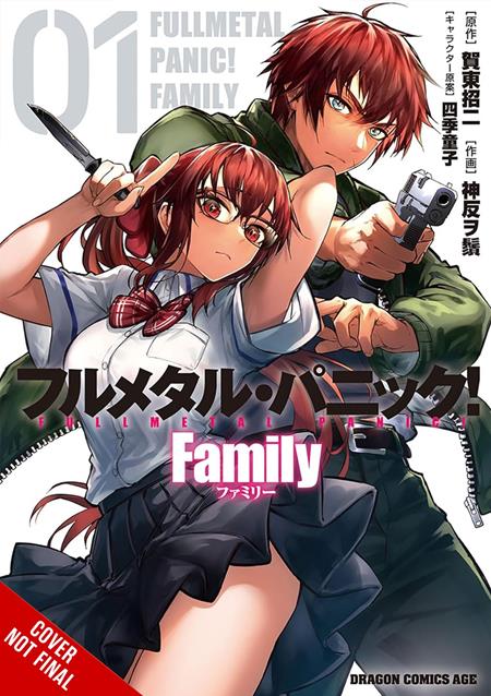 FULL METAL PANIC FAMILY TP VOL 01 ISBN: 979885544034851300 - FOC DATE: 9/27/26  - Release Date: 10/28/26