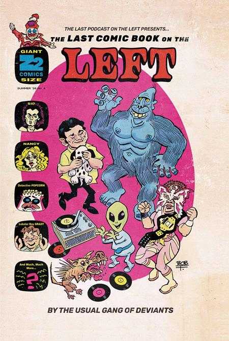 LAST COMIC BOOK ON THE LEFT HC VOL 04 (MR) ISBN: 979888656227953499 - FOC DATE: 9/6/26  - Release Date: 10/7/26