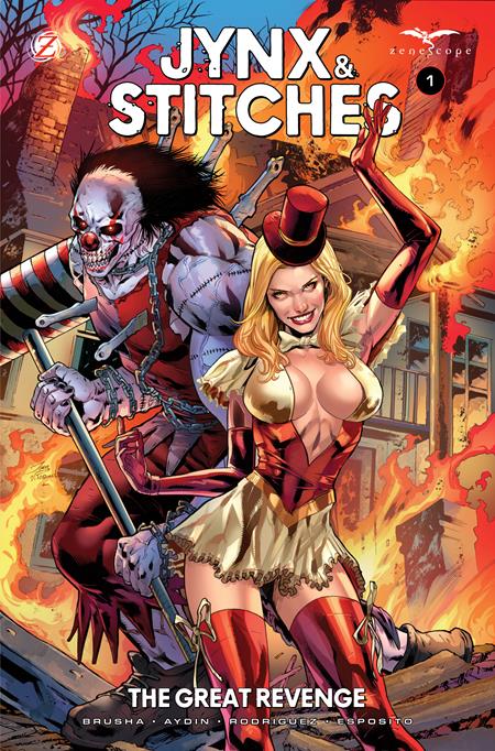 JYNX AND STITCHES THE GREAT REVENGE #1 (OF 3) CVR A IGOR VITORINO ISBN: 73238850830300111 - FOC DATE: 8/30/26  - Release Date: 10/14/26