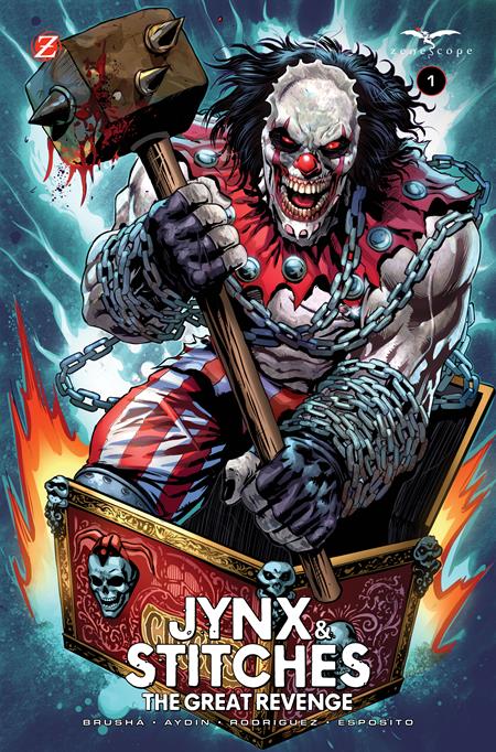 JYNX AND STITCHES THE GREAT REVENGE #1 (OF 3) CVR B HAKAN AYDIN VAR ISBN: 73238850830300121 - FOC DATE: 8/30/26  - Release Date: 10/14/26